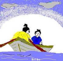 on the boat
