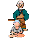 priest and desciple